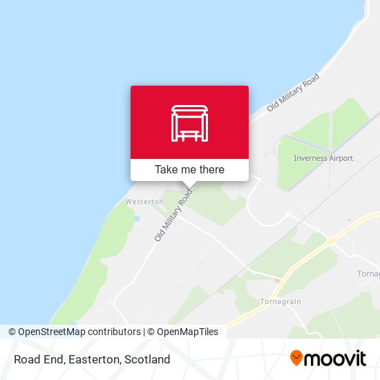 Road End, Easterton map