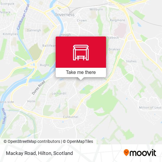Mackay Road, Hilton map