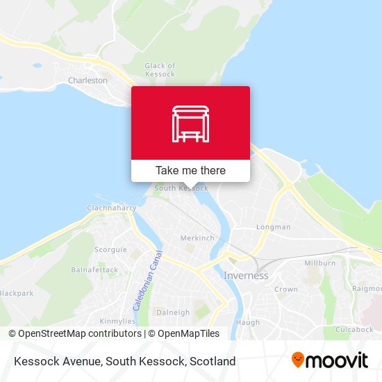 Kessock Avenue, South Kessock map