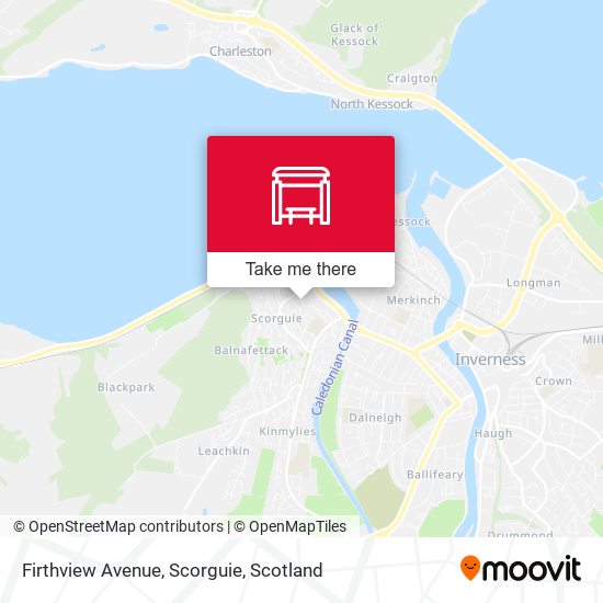 Firthview Avenue, Scorguie map