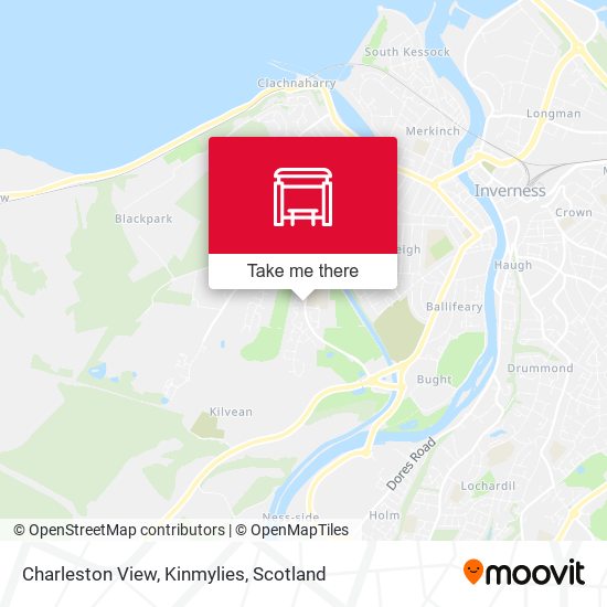 Charleston View, Kinmylies map