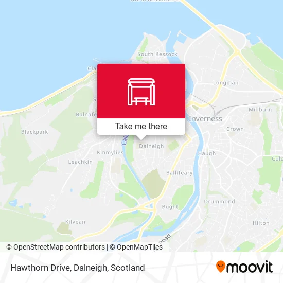 Hawthorn Drive, Dalneigh map