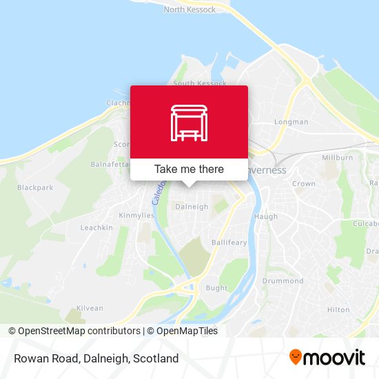 Rowan Road, Dalneigh map