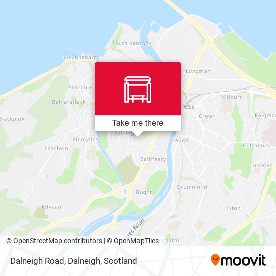 Dalneigh Road, Dalneigh map