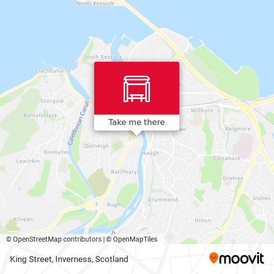 King Street, Inverness map