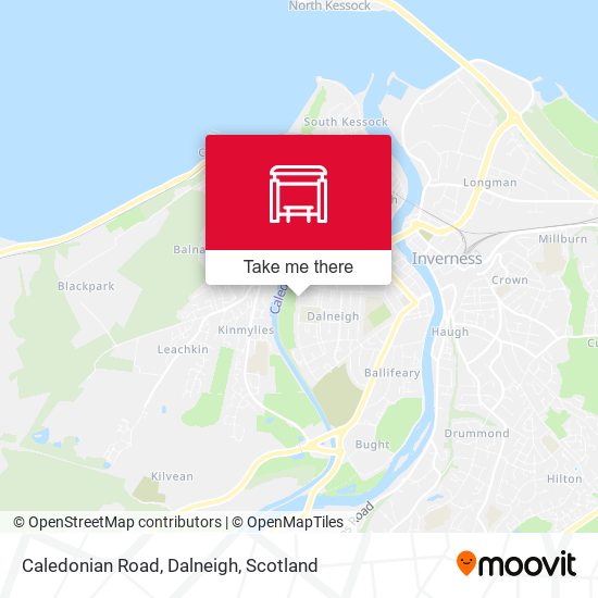 Caledonian Road, Dalneigh map