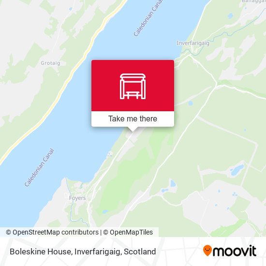 Boleskine House, Inverfarigaig map