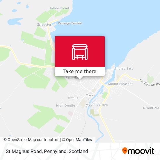 St Magnus Road, Pennyland map