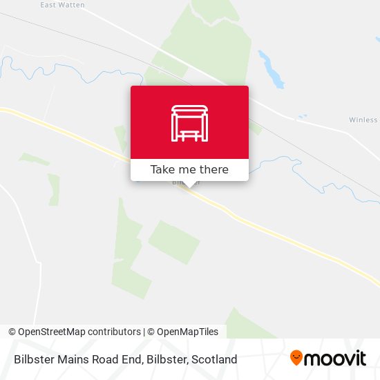 Bilbster Mains Road End, Bilbster map