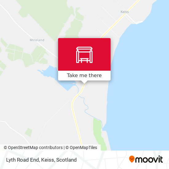 Lyth Road End, Keiss map