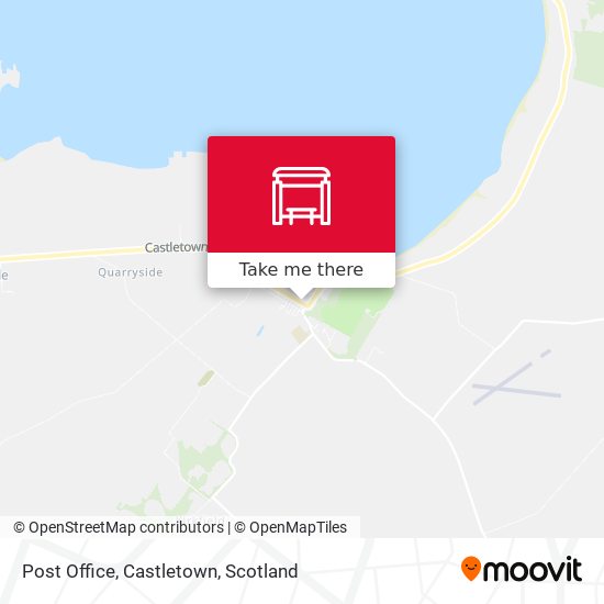 Post Office, Castletown map