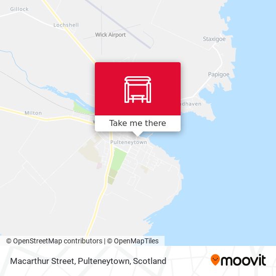 Macarthur Street, Pulteneytown map