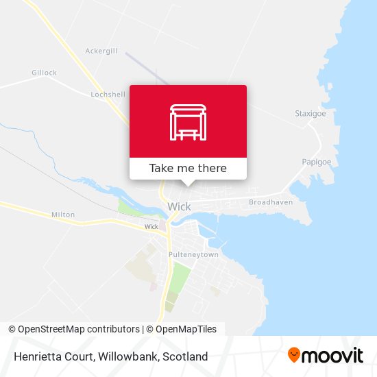 Henrietta Court, Willowbank map