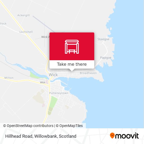 Hillhead Road, Willowbank map