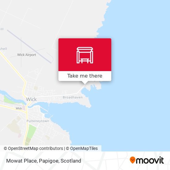 Mowat Place, Papigoe map