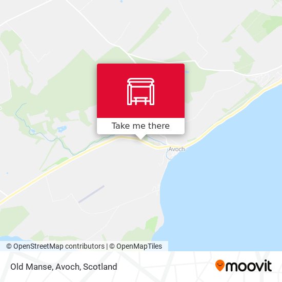 Old Manse, Avoch map