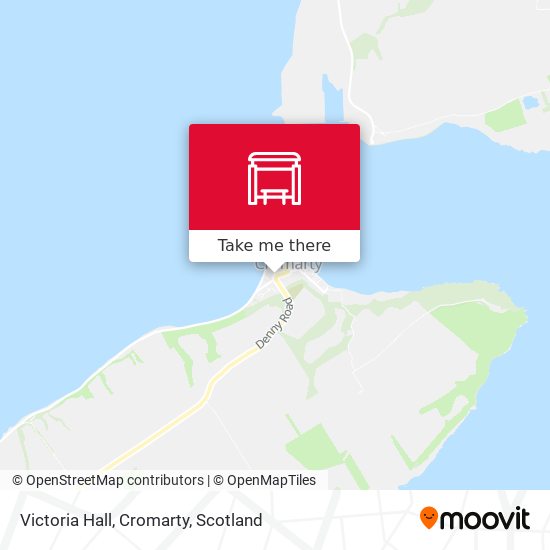 Victoria Hall, Cromarty map