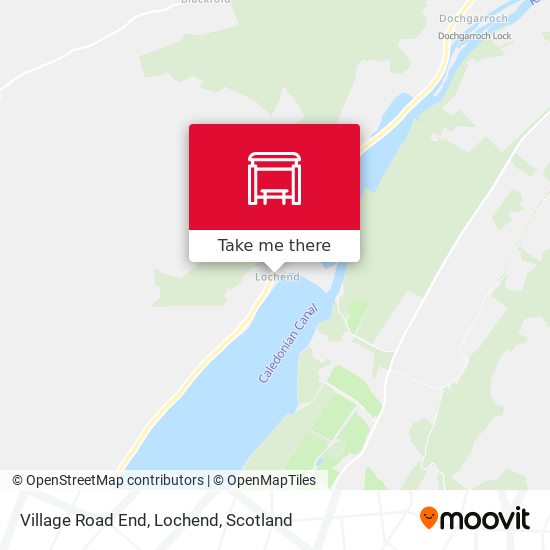 Village Road End, Lochend map