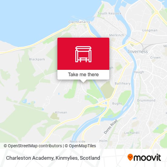Charleston Academy, Kinmylies map