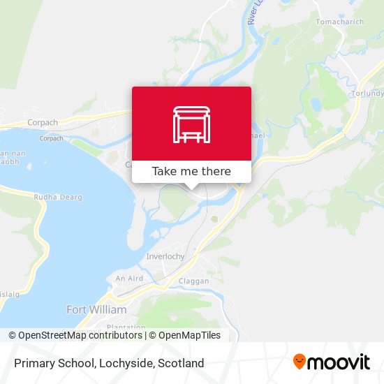 Primary School, Lochyside map