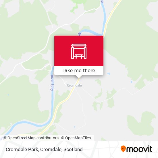 Cromdale Park, Cromdale map