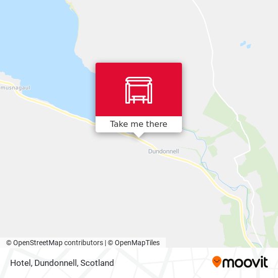 Hotel, Dundonnell map