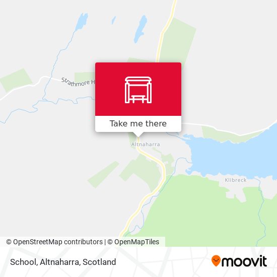 School, Altnaharra map