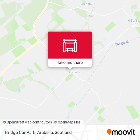 Bridge Car Park, Arabella map