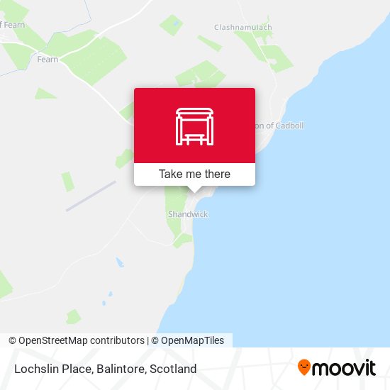 Lochslin Place, Balintore map