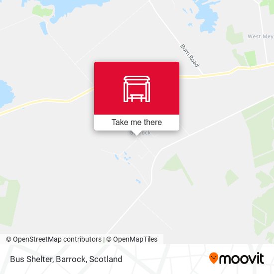 Bus Shelter, Barrock map