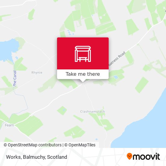 Works, Balmuchy map