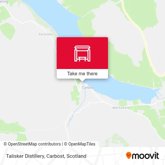 Talisker Distillery, Carbost stop - Routes, Schedules, and Fares