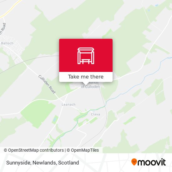 Sunnyside, Newlands map