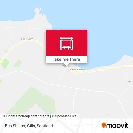 Bus Shelter, Gills map