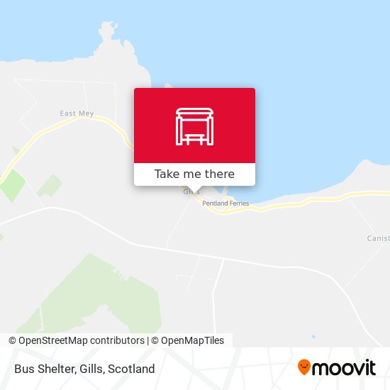 Bus Shelter, Gills map