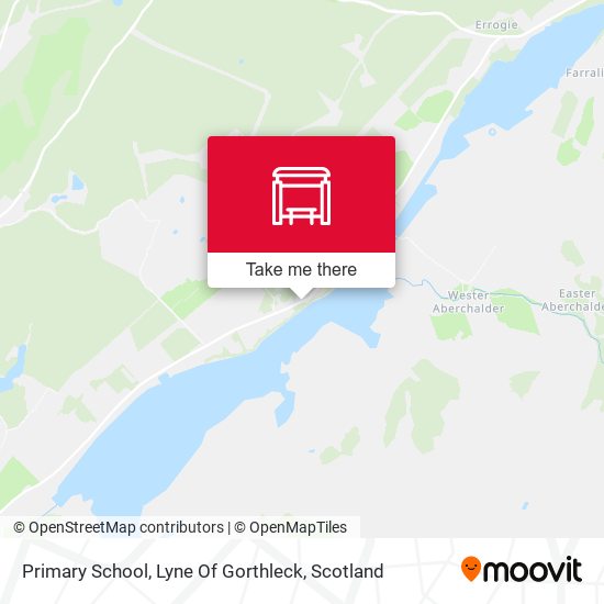 Primary School, Lyne Of Gorthleck map