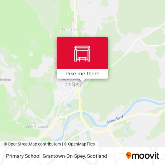 Primary School, Grantown-On-Spey map