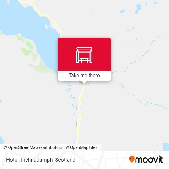 Hotel, Inchnadamph map