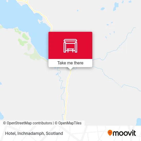 Hotel, Inchnadamph map