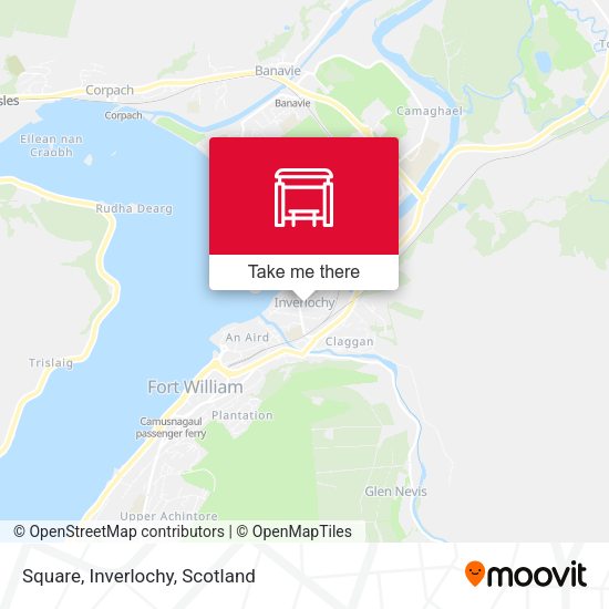 Square, Inverlochy map