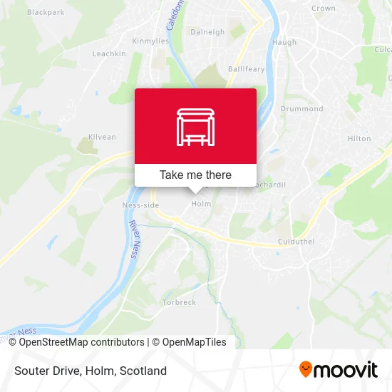 Souter Drive, Holm map