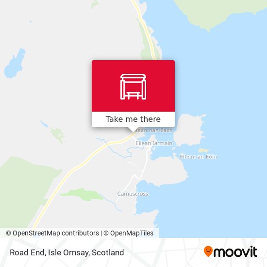 Road End, Isle Ornsay map