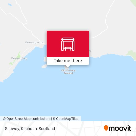 Slipway, Kilchoan map