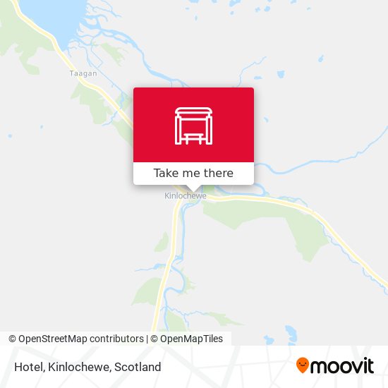Hotel, Kinlochewe map