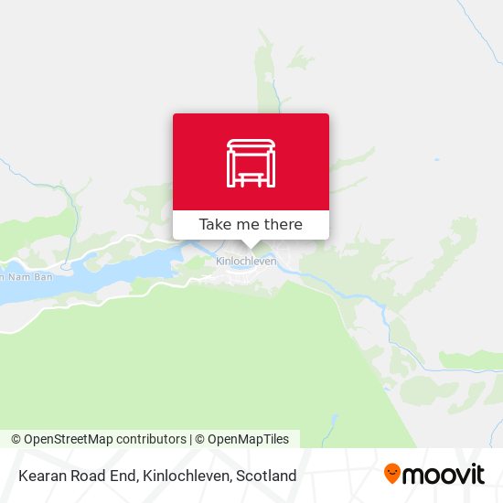 Kearan Road End, Kinlochleven map