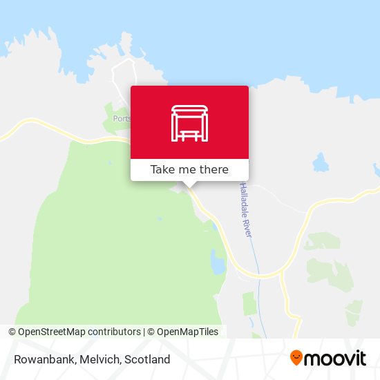 Rowanbank, Melvich map