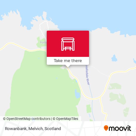 Rowanbank, Melvich map