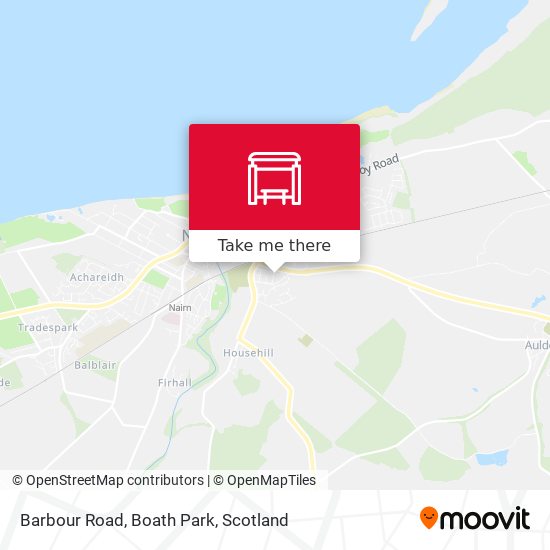 Barbour Road, Boath Park map