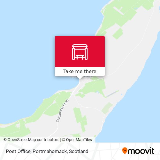 Post Office, Portmahomack map