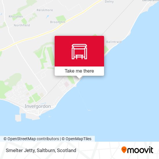 Smelter Jetty, Saltburn map